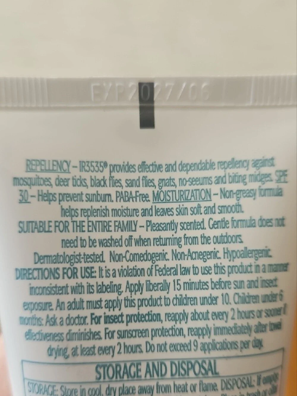 Avon Skin-So-Soft Bug Guard Plus SPF 30 Sunscreen Lotion .